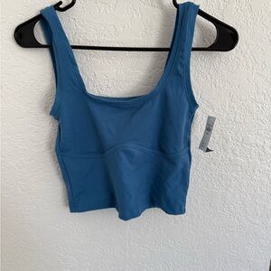 Abercrombie Square Neck Tank Crop Top
